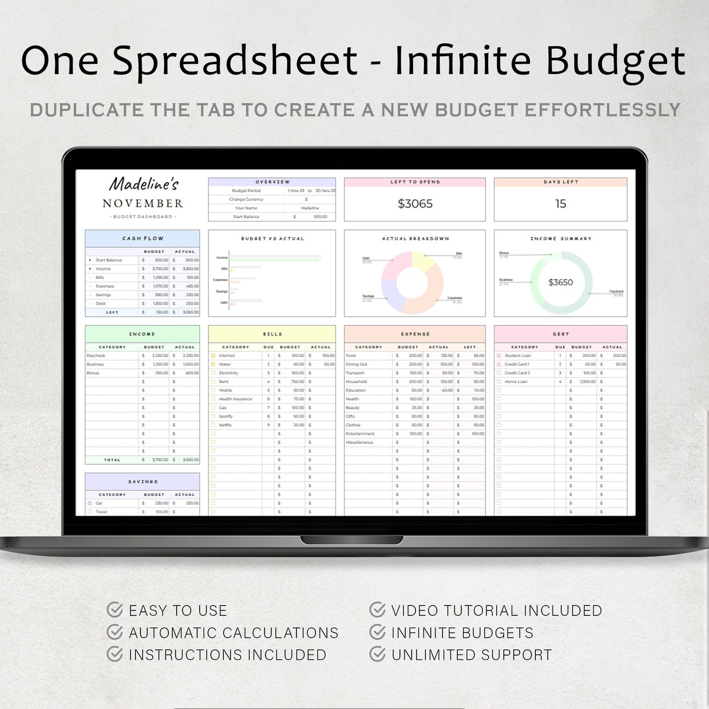 PiggyBudget - Financial Budget Planner